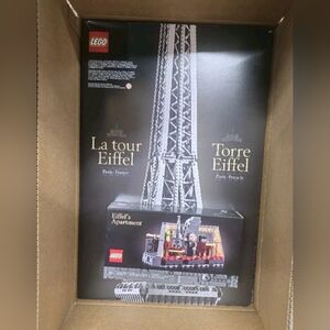 LEGO EIFFEL TOWER & APARTMENT, 40579 & 10307, ICONS, NISB